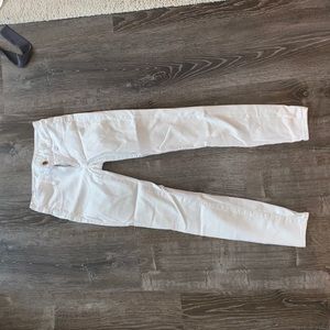 American eagle white straight leg jegging jeans